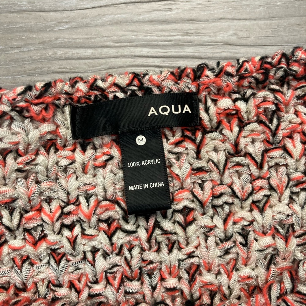 Aqua confetti sweater